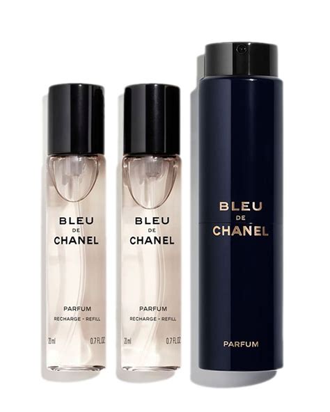 bleu chanel blank bottle|Chanel perfume twist and spray.